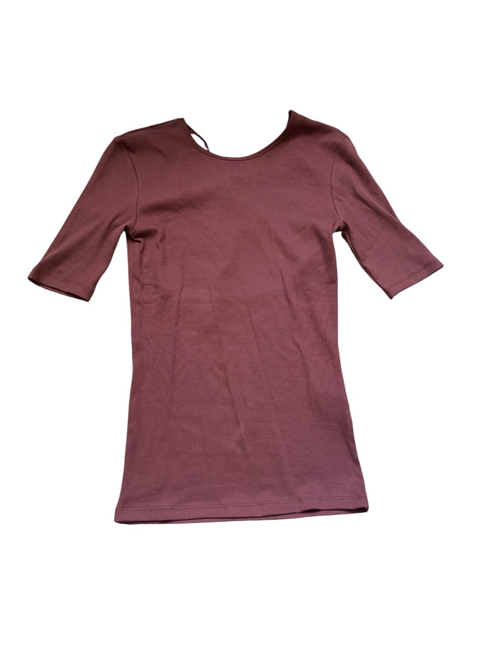 NWT Zara Scoop Neck Backless Open Back Top - Small